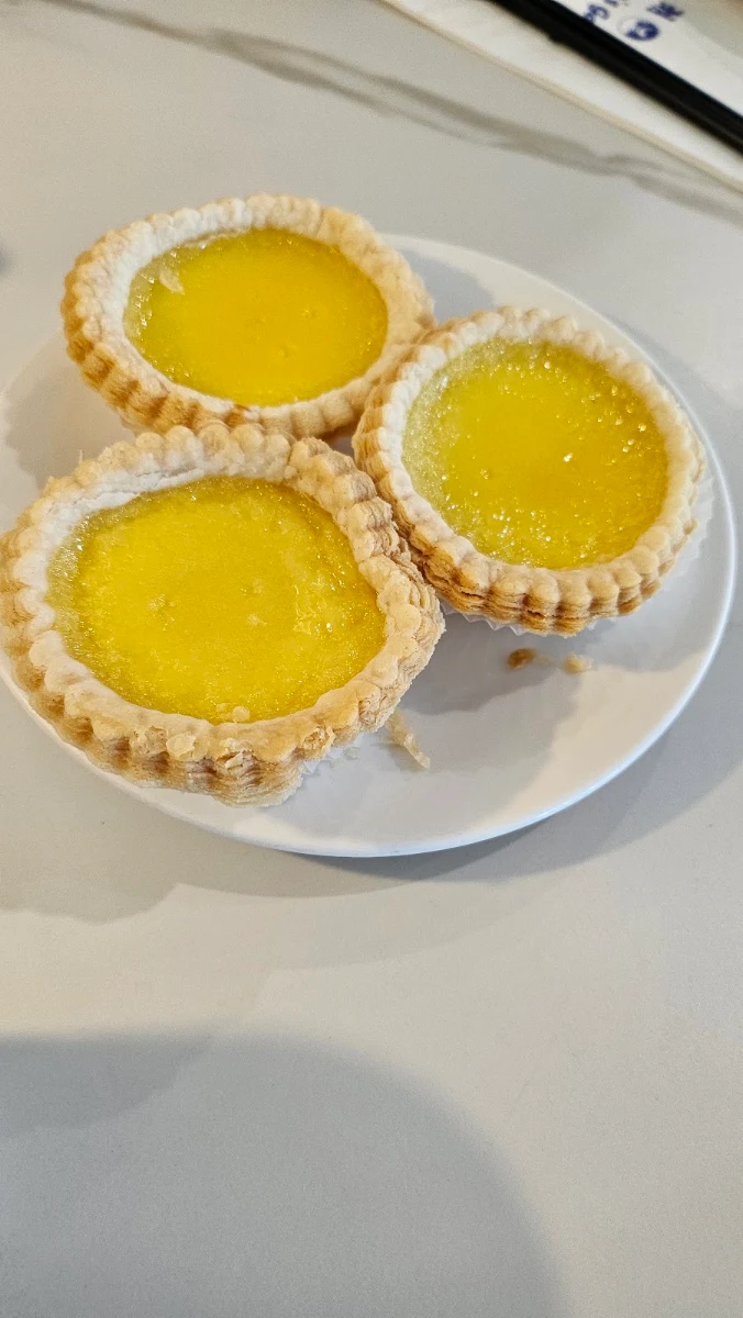 baked egg custard tarts 酥皮焗蛋撻, Yan's House